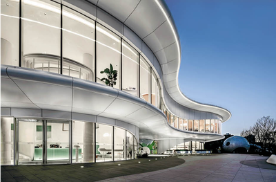 Curved Facade Elements