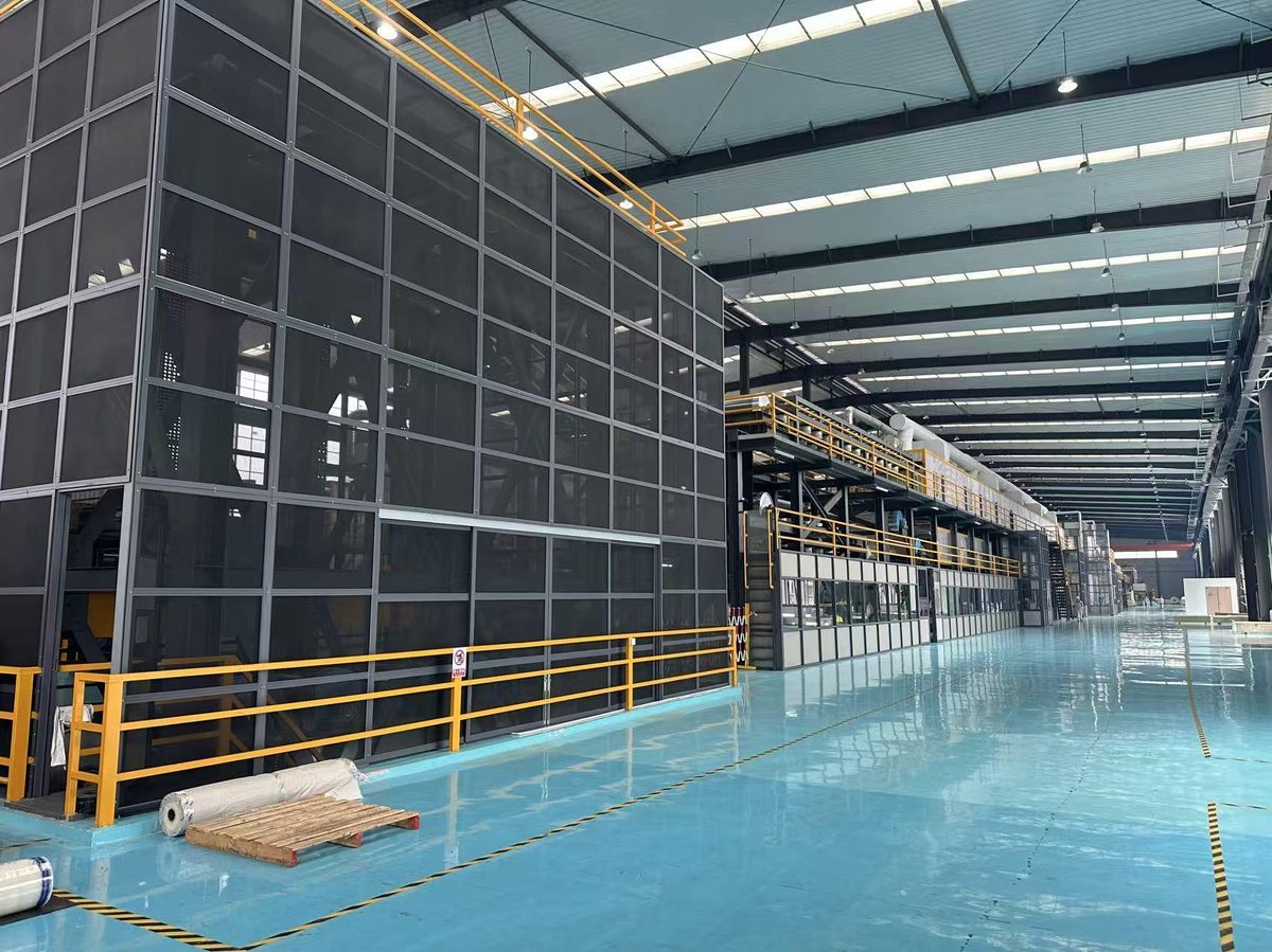 Second-generation roller coating line