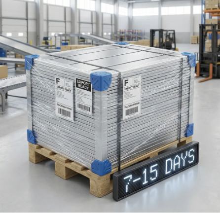 Fast delivery — 7-15 days lead time